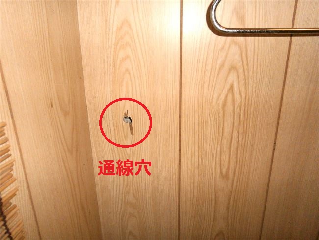 通線穴貫通