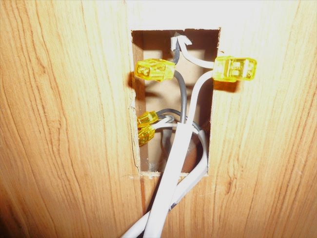 電源電線修理