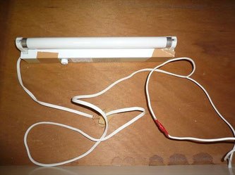 照明器具-電源コード接続不良箇所