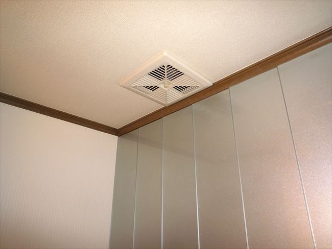 東芝DVF-14Zトイレ換気扇交換修理｜大阪市淀川区西宮原