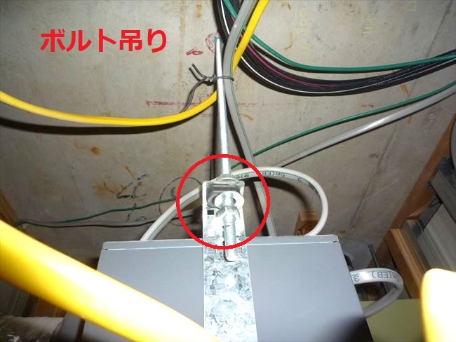 ホコリまみれの三菱VD13Z5トイレ換気扇交換｜大阪市福島区鷺洲
