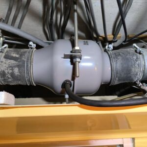 故障して動かない栗田MFF100-1中間取付タイプダクト換気扇