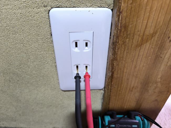 コンセント電圧測定