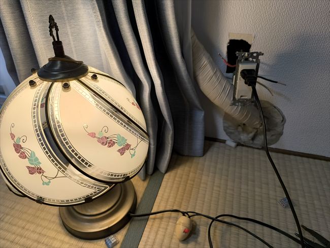 100V電源点灯試験