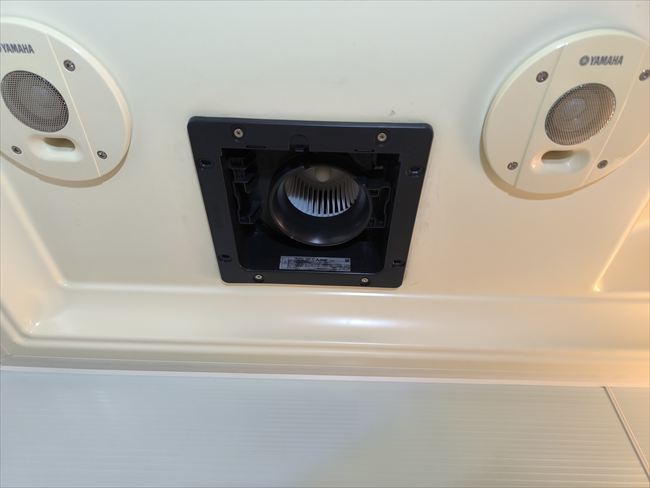 三菱 VD-10ZC14換気扇取付け