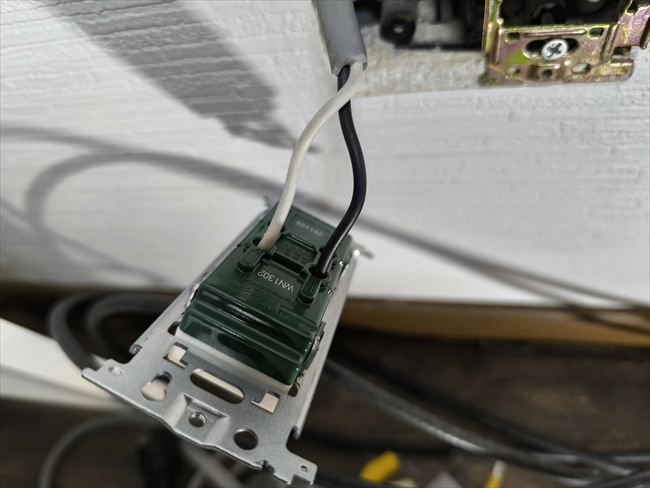 コンセント交換後