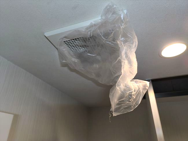 三菱 VD-10ZSJ14換気吸込みテスト