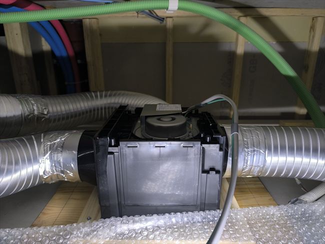 東芝 DVP-T14CLDPT(3部屋用)換気扇ダクト接続