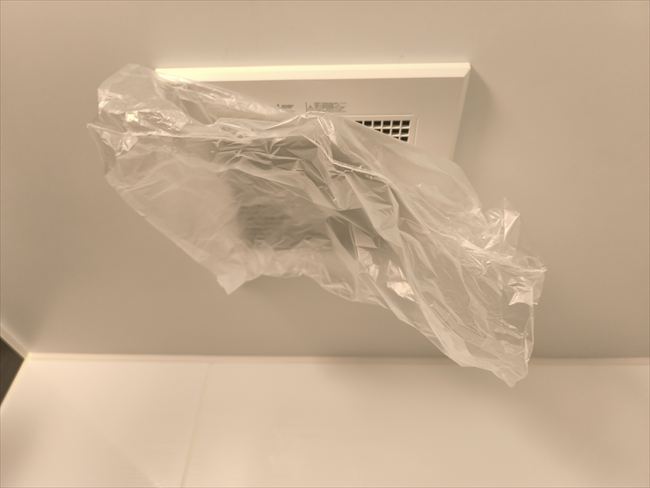 三菱VD-10ZFLC9(2部屋換気用)換気扇換気テスト