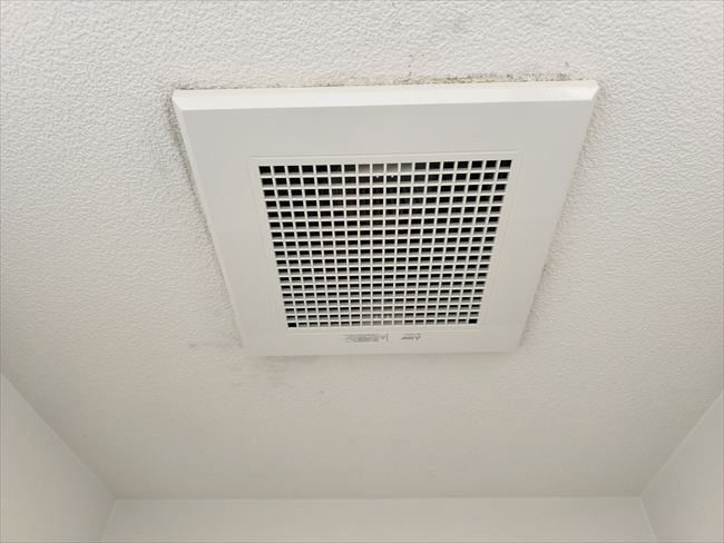 三菱VD-10ZC14換気扇吸い込みグリル取付け