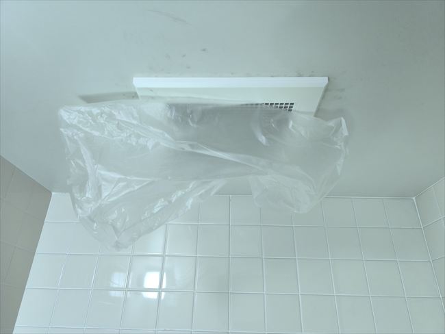 三菱 VD-15ZC14-BL換気吸い込みテスト